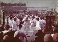 Великое освящение воды в праздник Крещения Господня совершает архиепископ Гедеон.